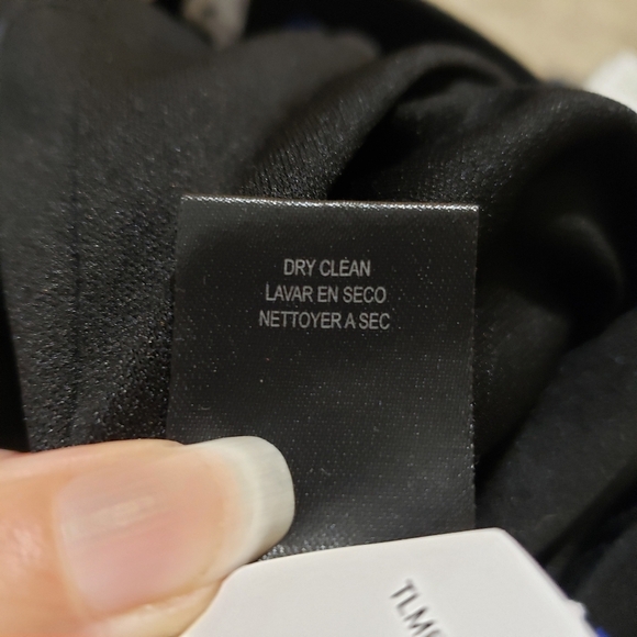 Tahari Black and White Floral Midi Dress - Picture 9 of 10